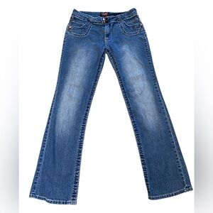 Angels Women's Blue Boot Cut Jeans